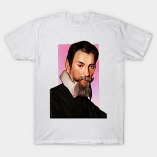 Italian Composer Claudio Monteverdi illustration T-Shirt